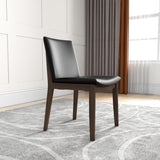 Laura - Mid-Century Modern Solid Wood Dining Chair (Set of 2)