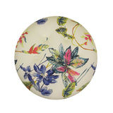 Yolanda - Round Upholstered Accent Ottoman by Jennifer Taylor Home | Bel Furniture