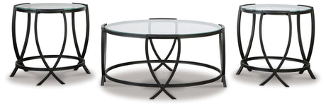 Tarrin - Occasional Table Set (Set of 3) - Black - view 6