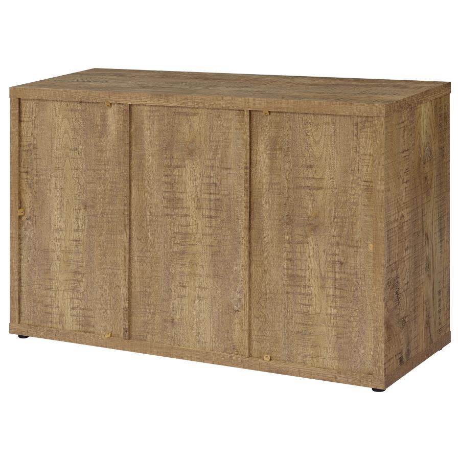 Pepita - 3 Door Engineered Wood Accent Cabinet - Mango Brown by Coaster Fine Furniture | Bel Furniture