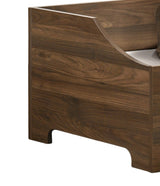 Gibson - Alder Wood Finish Modern Comfy Pet Bed With Cushion - Brown by Lilola Home | Bel Furniture