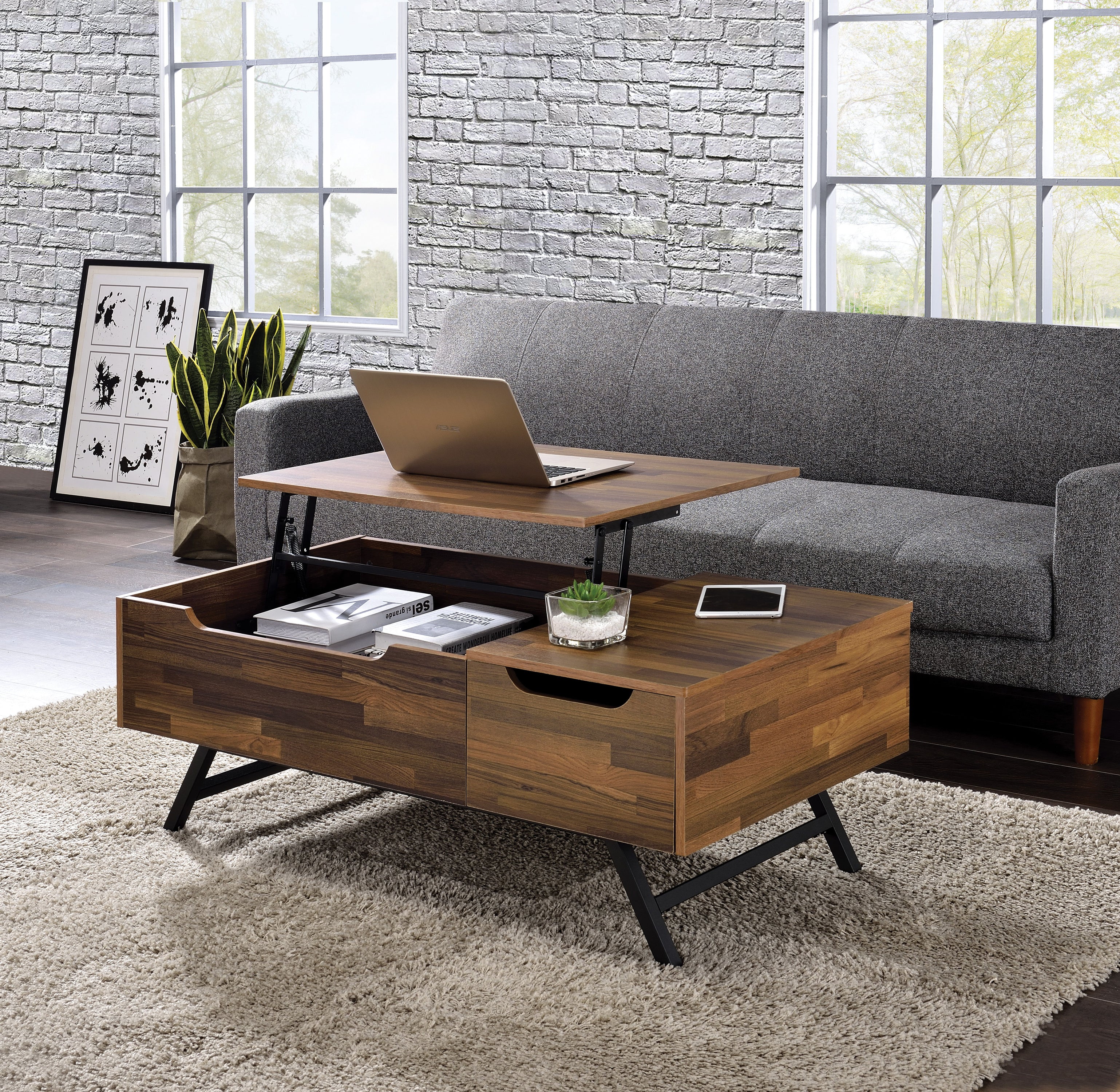 Throm - Coffee Table With Lift Top