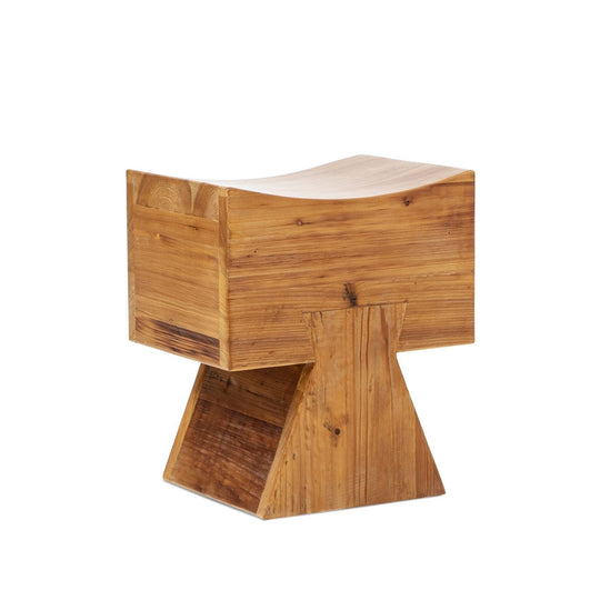 Nico Stool Ottoman Brown