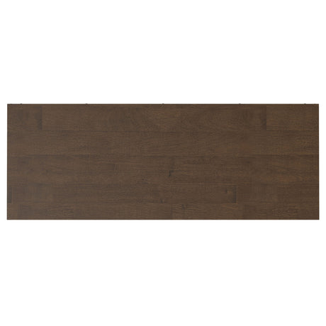 Banting - 9 Cube Bookcase With Drawers - Walnut Brown by Simpli-Home | Bel Furniture