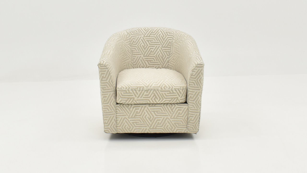 Swivel Chair - Ritzy Cream