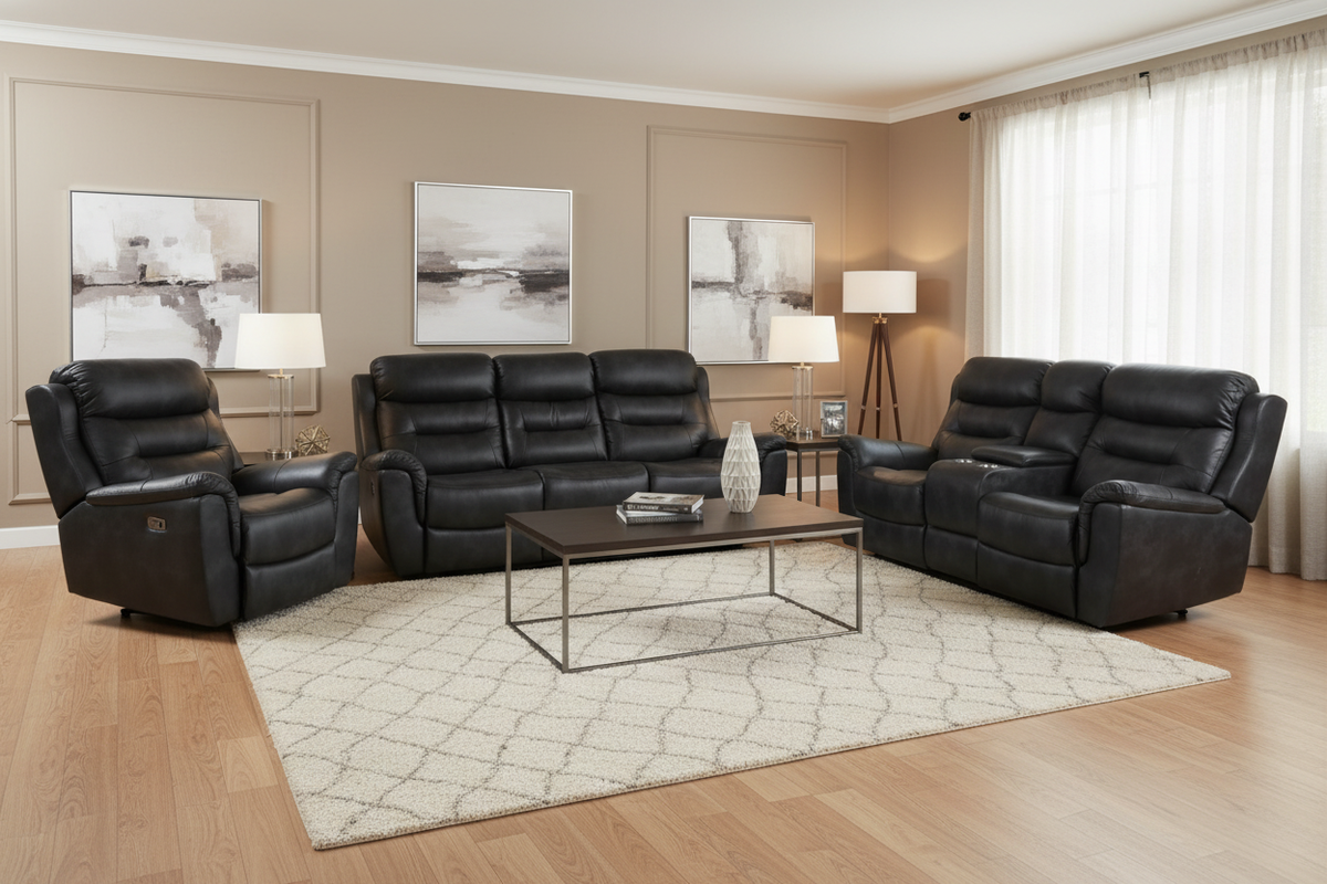 Living room set with background