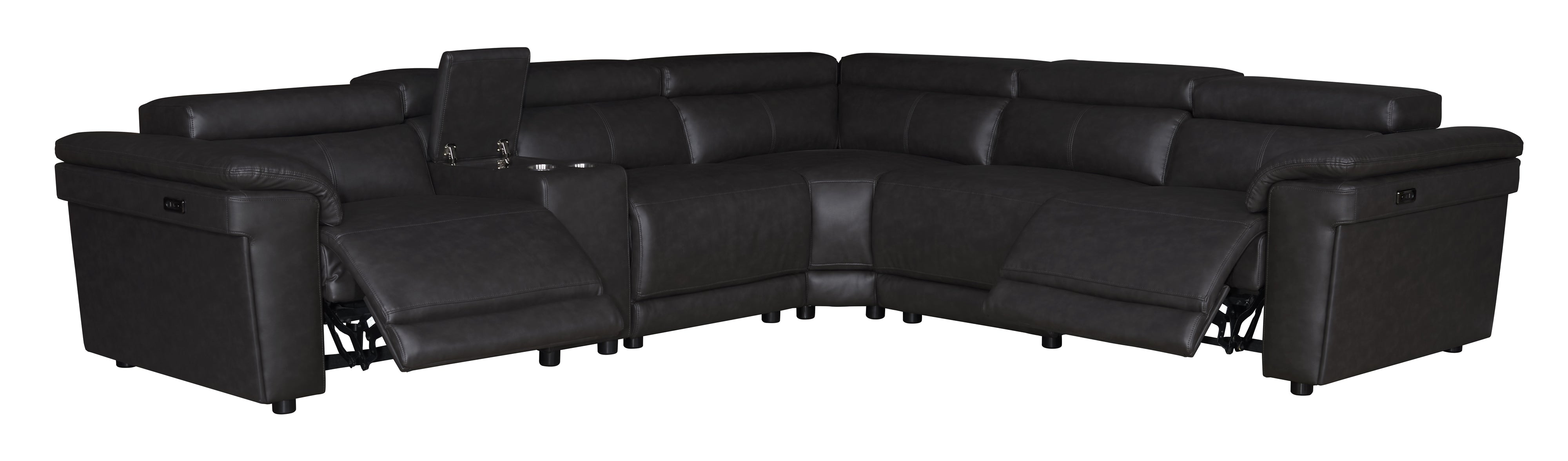 6 Piece Power Reclining Sectional