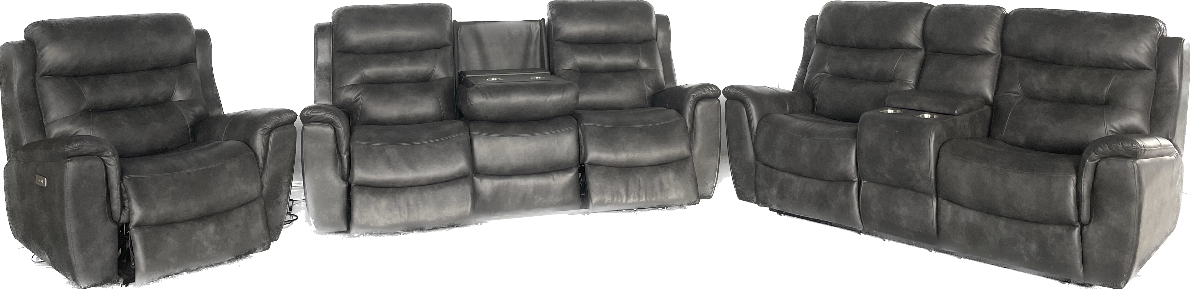 3 Piece Power Reclining Living Room Set