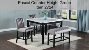 Pascal - Counter Dining Room Set