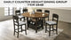 Oakly - 5 Piece Dining Room Set - Light Brown