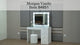 Morgan - Vanity Desk With Glass Top And Led Mirror