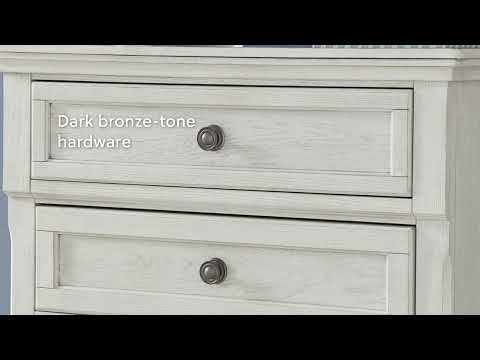 Robbinsdale - Two Drawer Night Stand - Antique White