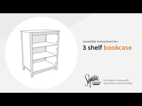 Hallityn - Bookcase - White