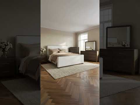 Radkin - Upholstered Panel Bed
