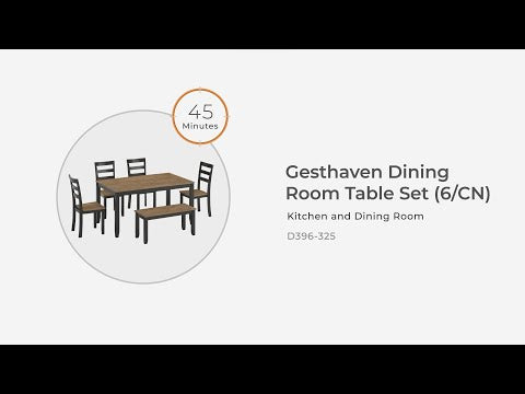 Gesthaven - Dining Room Table Set