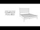 Cadmori - Upholstered Panel Bed