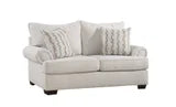 Mallory Chalk 2-Piece Sofa & Loveseat Set