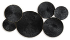 Rhetlen - Wall Decor - Black / Gold Finish