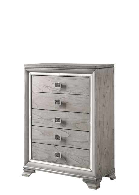 Vail - Chest - Gray by Crown Mark | Bel Furniture