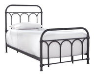 Nashburg - Arch Bed Black by Signature Design by Ashley® | Bel Furniture