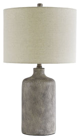 Linus - Antique Black - Ceramic Table Lamp by Signature Design by Ashley® | Bel Furniture