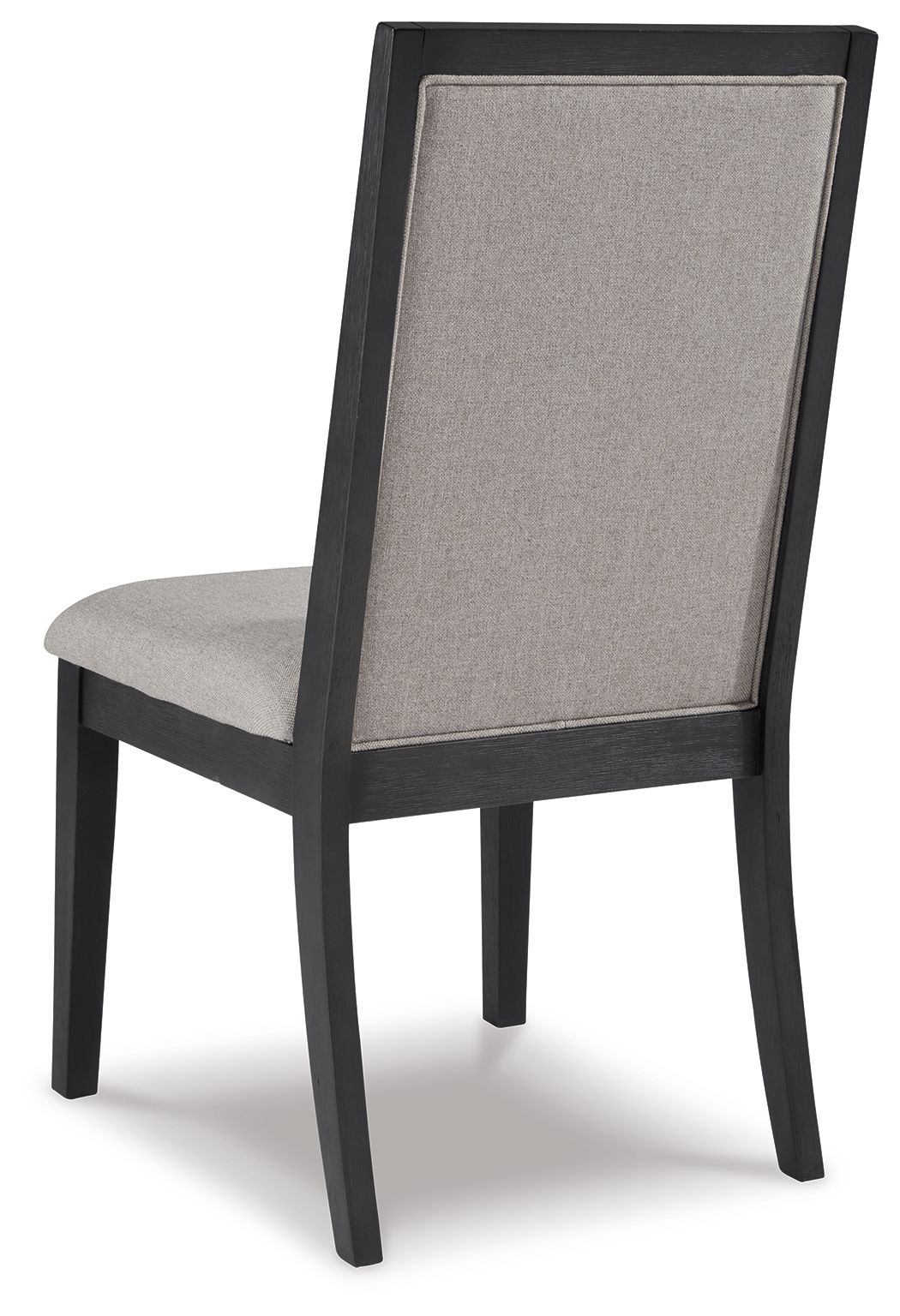 Foyland - Light Gray / Black - Dining Uph Side Chair (Set of 2)