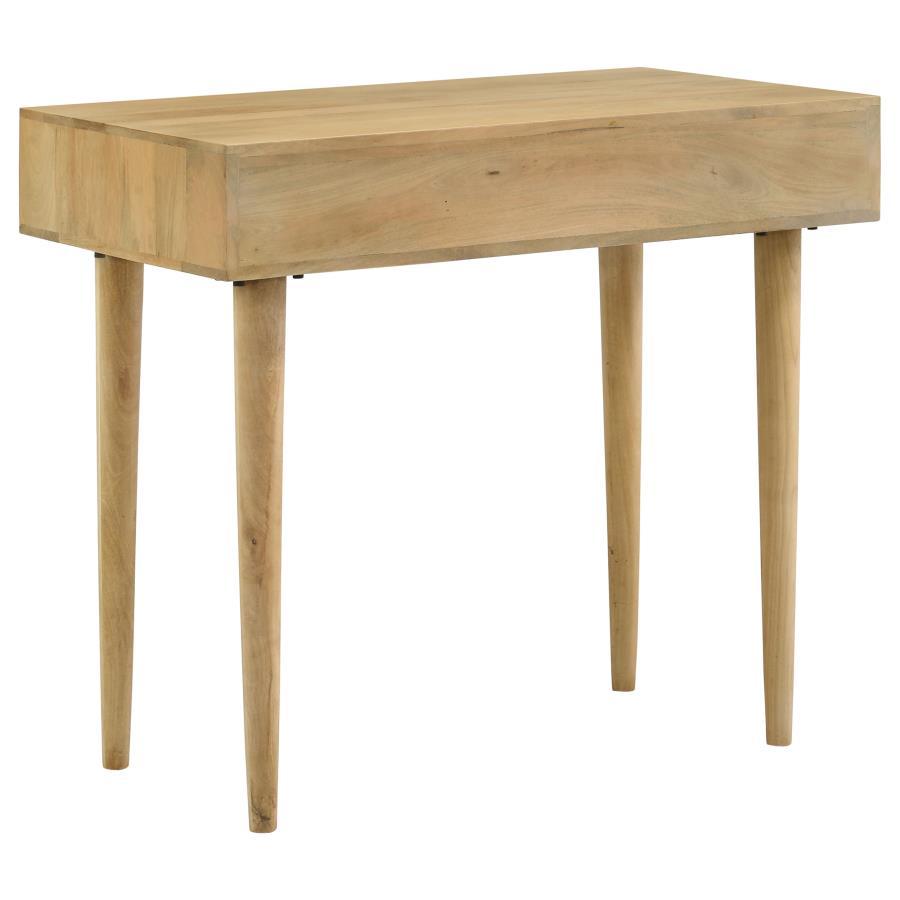 Zamora - Rectangular 2-Drawer Accent Writing Desk - Natural