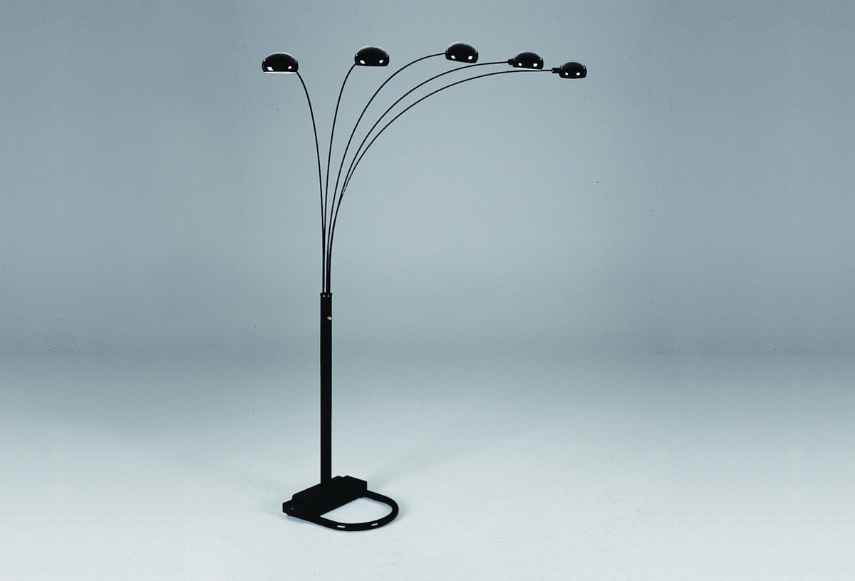 Modern & Contemporary - Floor Lamp Black by Crown Mark | Bel Furniture