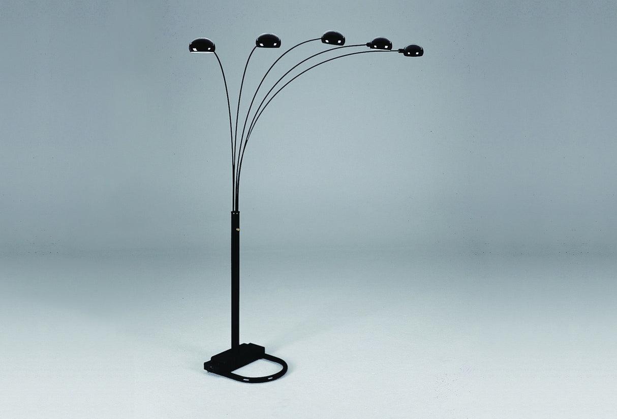 Modern & Contemporary - Floor Lamp Black by Crown Mark | Bel Furniture
