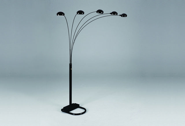 Modern & Contemporary - Floor Lamp Black by Crown Mark | Bel Furniture