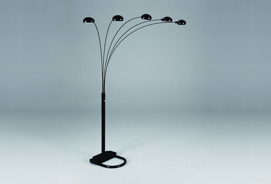 Modern & Contemporary - Floor Lamp Black by Crown Mark | Bel Furniture