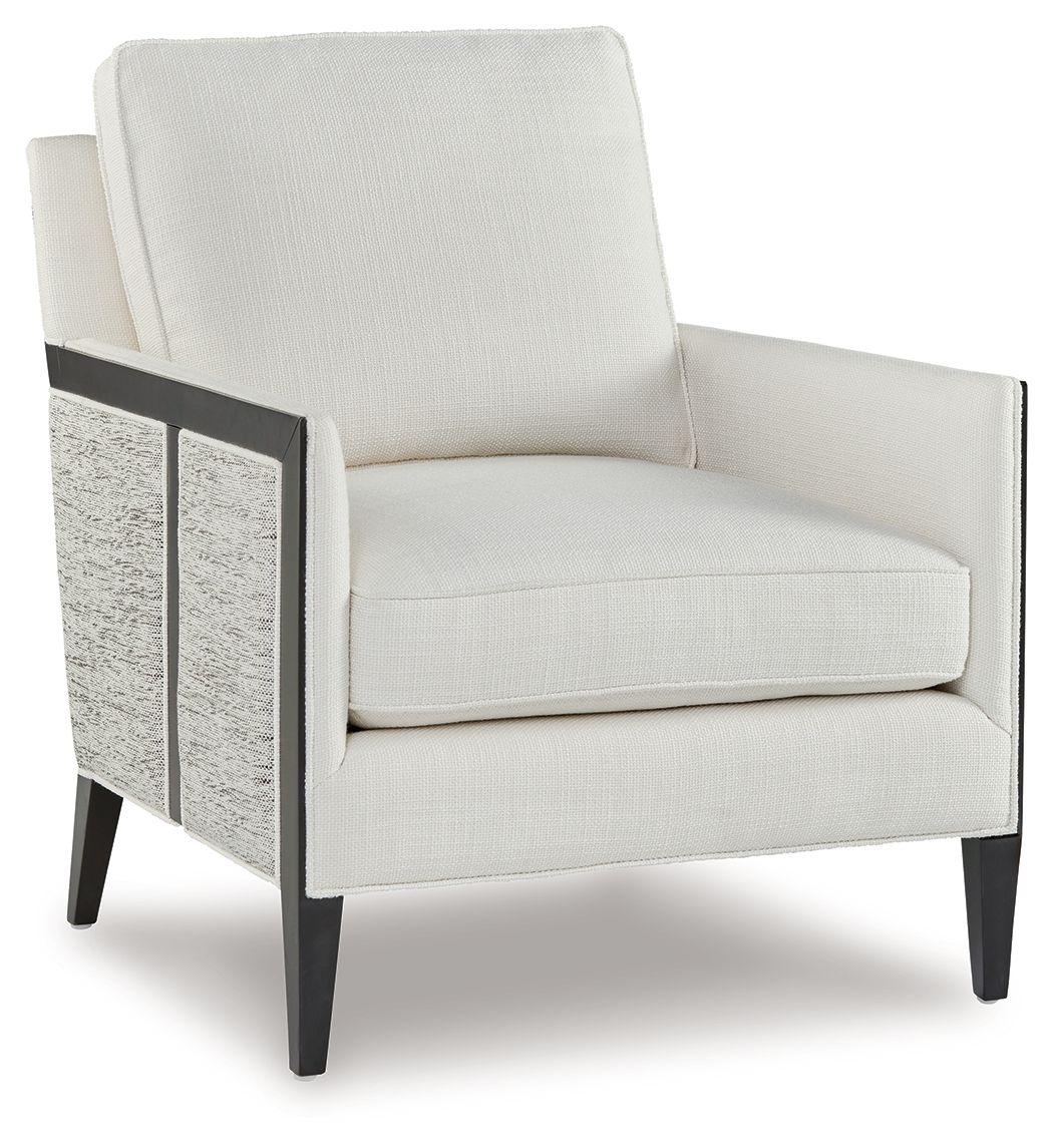 Ardenworth - Black / Ivory - Accent Chair by Signature Design by Ashley® | Bel Furniture