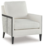 Ardenworth - Accent Chair - Black / Ivory
