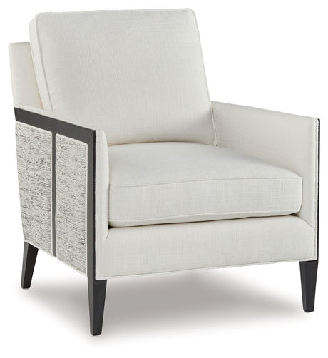 Ardenworth - Black / Ivory - Accent Chair by Signature Design by Ashley® | Bel Furniture