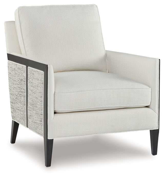 Ardenworth - Black / Ivory - Accent Chair by Signature Design by Ashley® | Bel Furniture