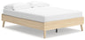 Cabinella - Platform Bed Beige by Signature Design by Ashley® | Bel Furniture