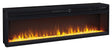 Entertainment Accessories - Black - Wide Fireplace Insert by Signature Design by Ashley® | Bel Furniture