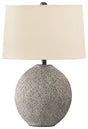Harif - Beige - Paper Table Lamp by Signature Design by Ashley® | Bel Furniture