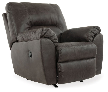 Tambo - Rocker Recliner Dark Gray by Signature Design by Ashley® | Bel Furniture