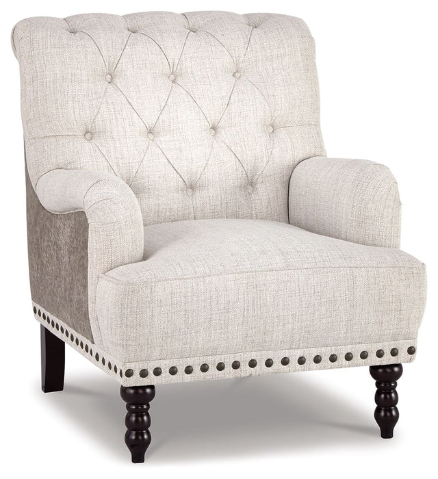 Tartonelle - Ivory / Taupe - Accent Chair by Signature Design by Ashley® | Bel Furniture