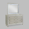 Cristian - Dresser, Mirror Beige by Crown Mark | Bel Furniture