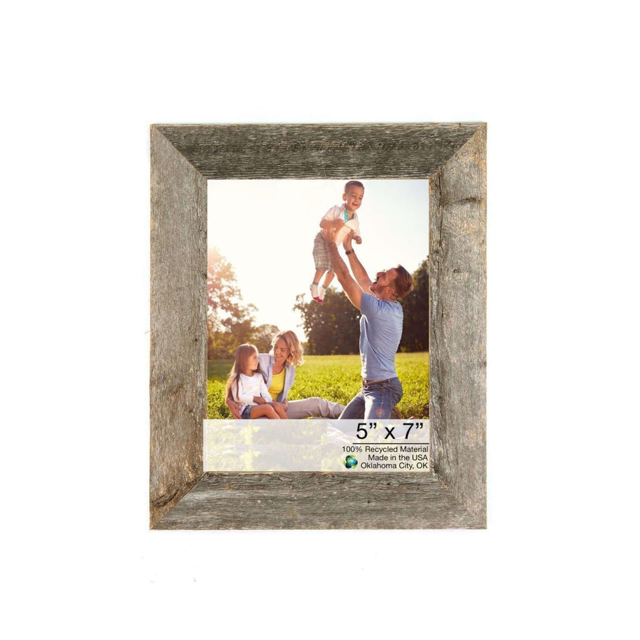 Picture Frame - Natural Weathered Gray - 5" x 7"