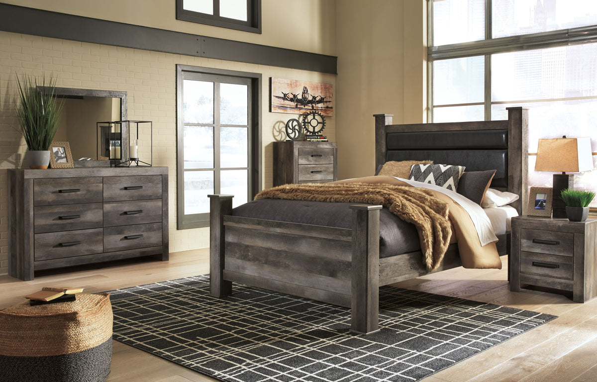 Wynnlow - Poster Bedroom Set Gray by Signature Design by Ashley® | Bel Furniture