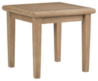 Gerianne - Square End Table - Brown