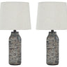 Mahima - Table Lamp Black 2 Pieces by Signature Design by Ashley® | Bel Furniture