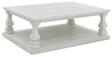Arlendyne - Antique White - Rectangular Cocktail Table by Signature Design by Ashley® | Bel Furniture