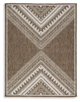 Dunsler - Rug Dark Brown by Signature Design by Ashley® | Bel Furniture