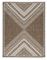 Dunsler - Rug Dark Brown by Signature Design by Ashley® | Bel Furniture
