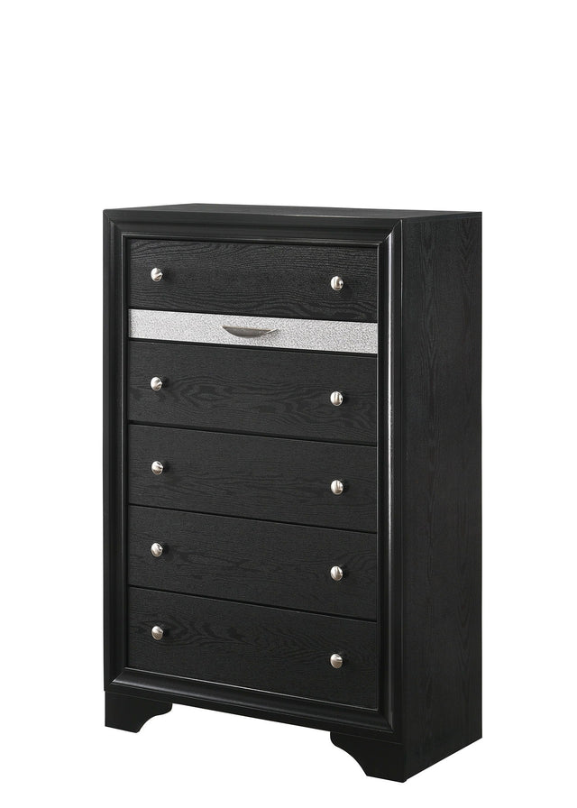 Regata - Accent Chest Black by Crown Mark | Bel Furniture