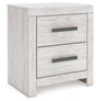Cayboni - Whitewash - Two Drawer Night Stand by Signature Design by Ashley® | Bel Furniture